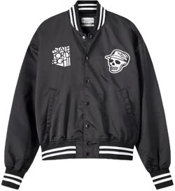 Devereux Golf Satin Bomber Jacket
