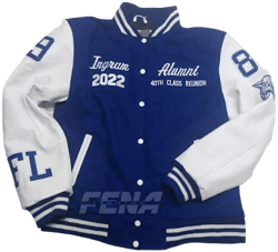 Personalized Embroidered Varsity Letterman Jacket