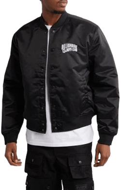 Billionaire Boys Club Globetrotter Nylon Satin Bomber Jacket