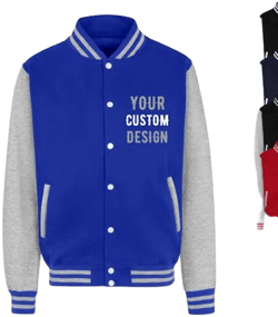 Just Hoods Heavyweight Letterman Jacket