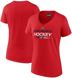 Fanatics Women's Columbus Blue Jackets 2023 Locker Room Cotton T-Shirt