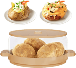 Microwave Baked Potato Cooker As Seen On Tv Cooks In Minutes Tender & Fluffy,baking Potato Cooker For Microwave Oven,Twice Baked Potatoes Steamer,Microwave Baked Potato Bag Upgrade BPA-free