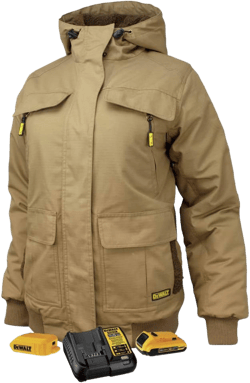 Dewalt Women's Ripstop Canvas Heated Jacket Kit