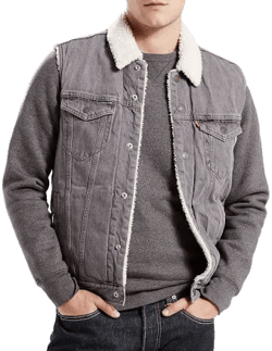 Levi's Men's Vintage Fit Sherpa Trucker Jacket