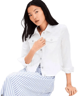 Loft Women's Denim Trucker Jacket