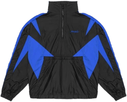 Purple Brand Men's Nylon Quarter-Zip Windbreaker
