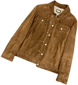 Brunello Cucinelli Men's Classic Suede Trucker Jacket