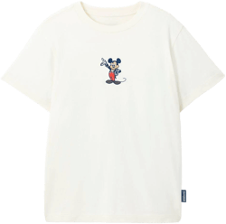 Disney Women's Mickey Mouse & Map T-Shirt