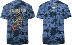 Sublime Ensenada Skeleton Tie Dye T-Shirt