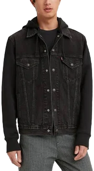 Levi's Men's Hybrid Hoodie Trucker Jacket