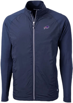 Cutter & Buck Men's Buffalo Bills Adapt Eco Full-Zip Jacket