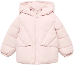 MANGO Baby Hood Quilted Coat