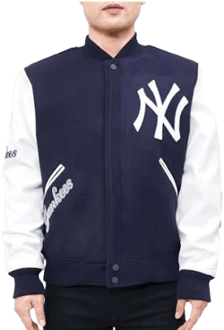 Pro Standard Men's New York Yankees Varsity Wool Jacket