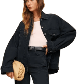 Reformation Brooks Oversized Denim Jacket