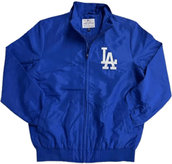 Los Angeles Dodgers Team Logo Zip Windbreaker