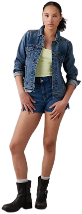 AE Women's Strigid Classic Denim Jacket