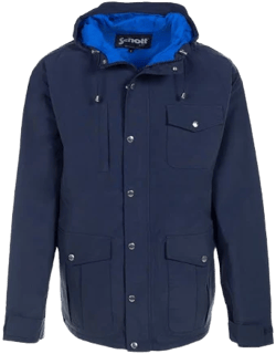 Schott NYC Men's Waterproof Hooded Parka