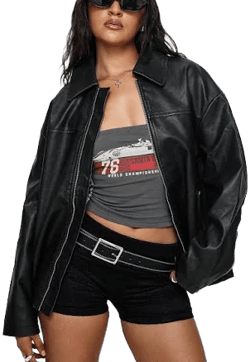 Princess Polly Faux Leather Jacket