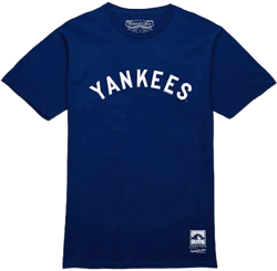 Men's Navy New York Yankees Wordmark T-Shirt