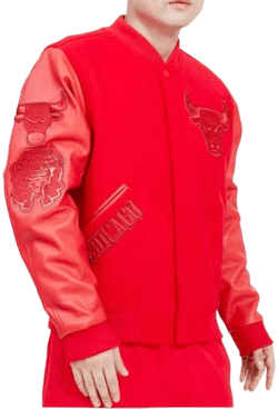 Pro Standard Men's Chicago Bulls Classic Wool Varsity Jacket