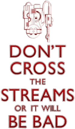 Don't Cross The Streams Movie Poster