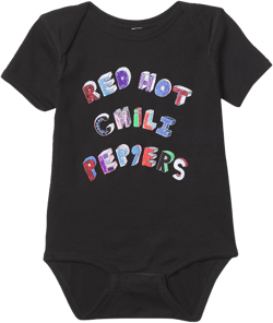 Red Hot Chili Peppers unisex-baby Official Cartoon Onesie
