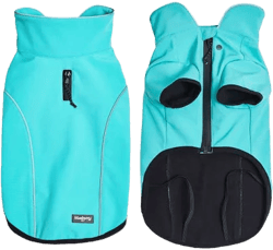 Blueberry Pet Reflective Softshell Waterproof Dog Raincoat
