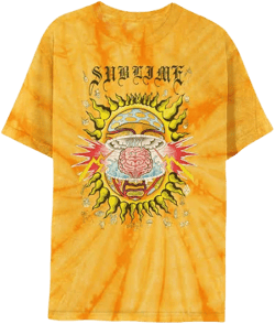 Sublime Mind-Blown Sun Tie-Dye Tee