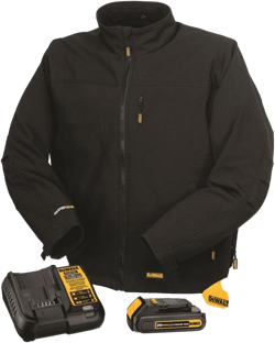 DEWALT Heated Soft Shell Jacket Kit Large Jacket Kit