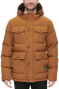 Levi's Men's Levis Quilted Parka Jacket