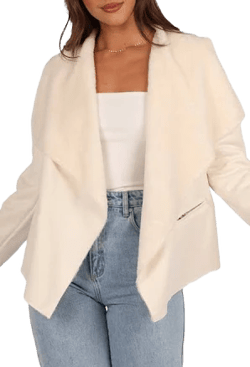 Petal & Pup Women's Lopez Faux Sherling Jacket