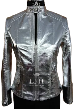 Lambskin Leather Slim-Fit Motor Biker Jacket