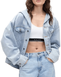 Women's × Béis Oversized Denim Jacket by Gap