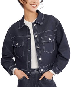 Asobio Crop Denim Trucker Jacket