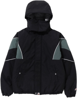 A BATHING APE® - Bape Football Jacket - (Black)