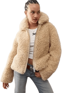 Weekday Yara Faux Fur Jacket