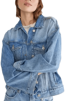 Aeropostale Women's Relaxed Denim Jacket