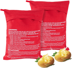 OBTANIM 2 Pack Microwave Potato Bag