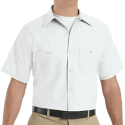 Red Kap Men's Industrial Short Sleeve Work Shirt