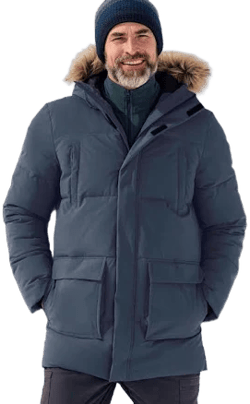 Mountain Warehouse Men's Fern Water Resistant Insulated Parka