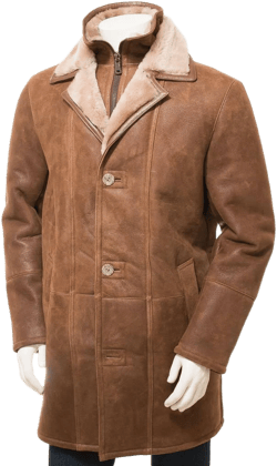 Men's Sheepskin Shearling Coat