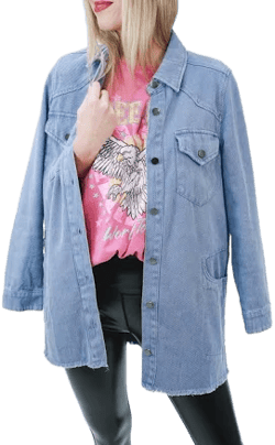 Rockstar Diva Twill Denim Jacket
