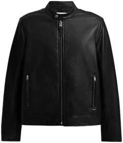 Coach Men's Leather Racer