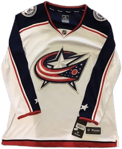 NWT Women's Columbus Blue Jackets Fanatics Jersey