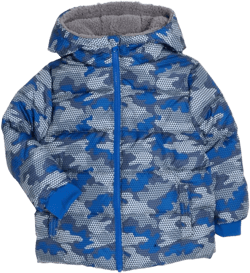 Really Royal Camo Puffer Jacket - 18 Months