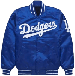 Mitchell & Ness Kids Los Angeles Dodgers Youth Colorblocked Satin Jacket