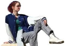 Custom Embroidered Letterman Jacket