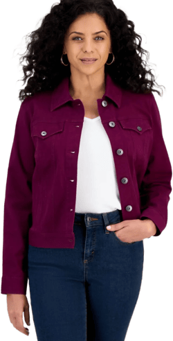 Style & Co. Women's Classic Denim Jacket