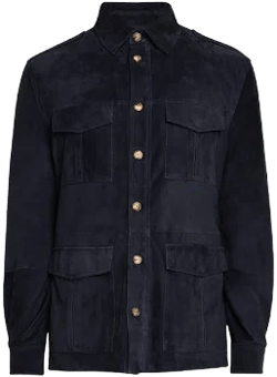Brunello Cucinelli Men's Unlined Safari Jacket