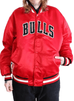 Vintage Bulls Bomber Jacket